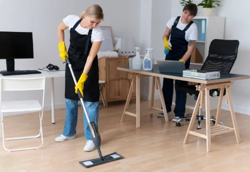 Nettoyage de bureau professionnel à Montflours
